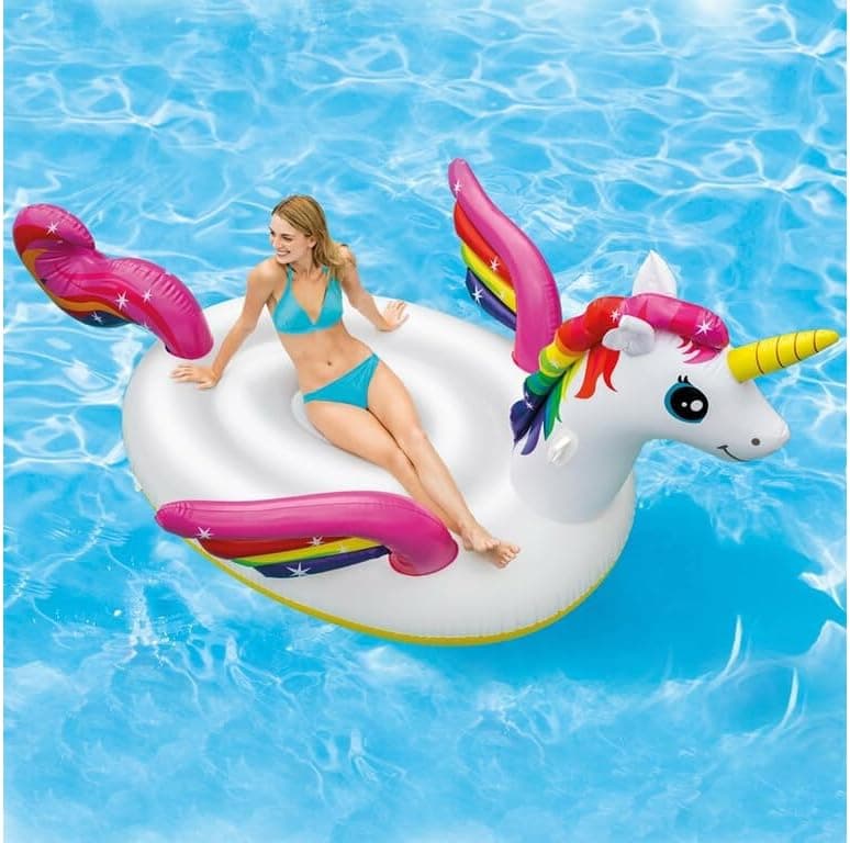 Méga île licorne Intex 57281